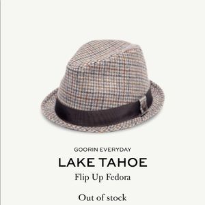 New with tags Goorin Brothers “lake Tahoe” fedora